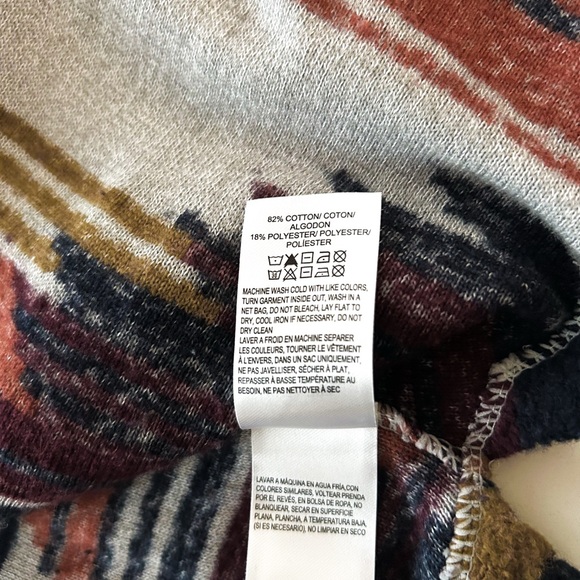 Lucky Brand Aztec Southwestern Open-Front Longline Duster – Size Medium - Picture 10 of 12